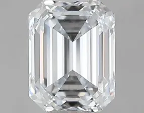 0.9-Carat Emerald Shape Lab Grown Diamond