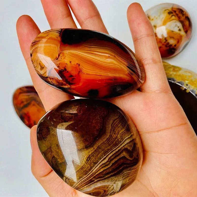 1pc Natural Sardonyx Agate Stone