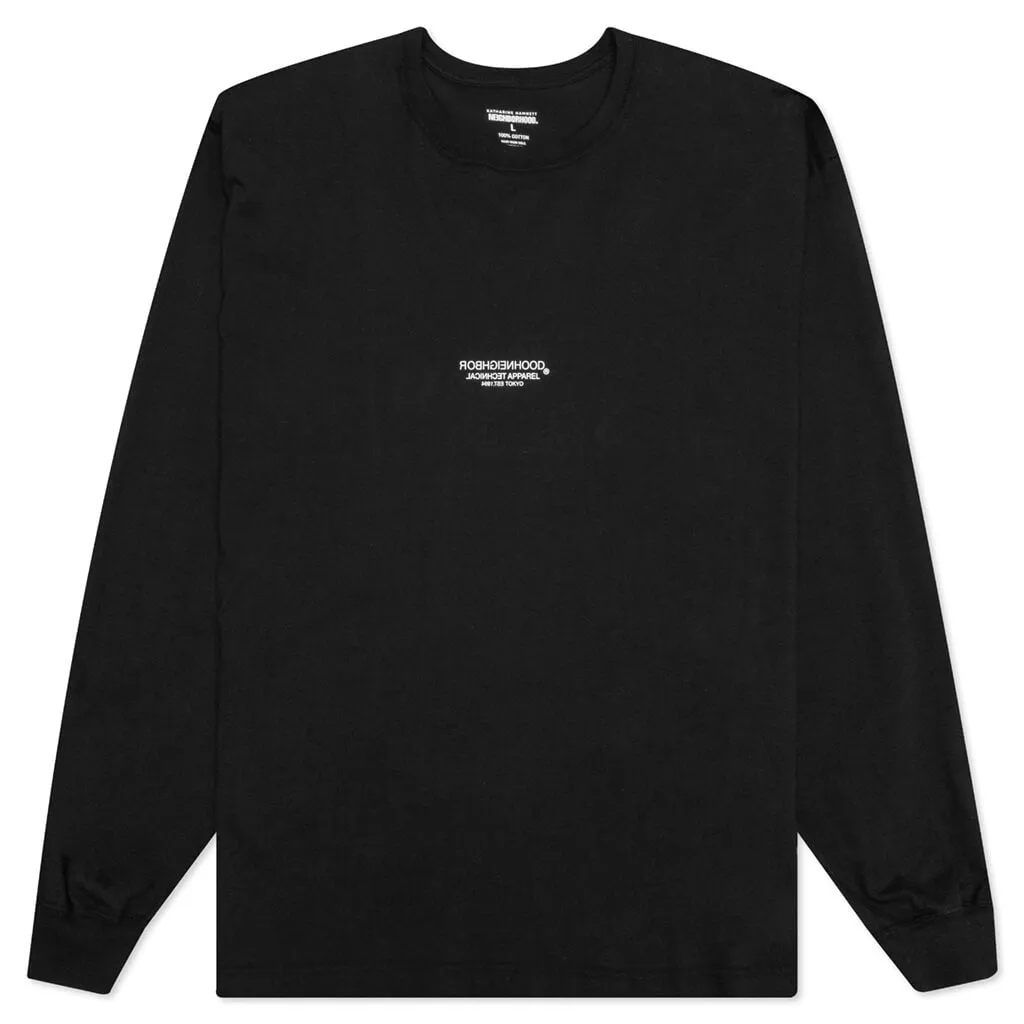 2 CO L/S Tee - Black