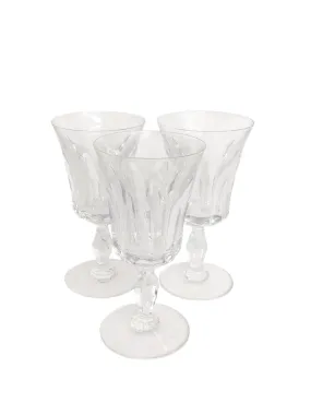 3 Baccarat Polignac Large Cordials