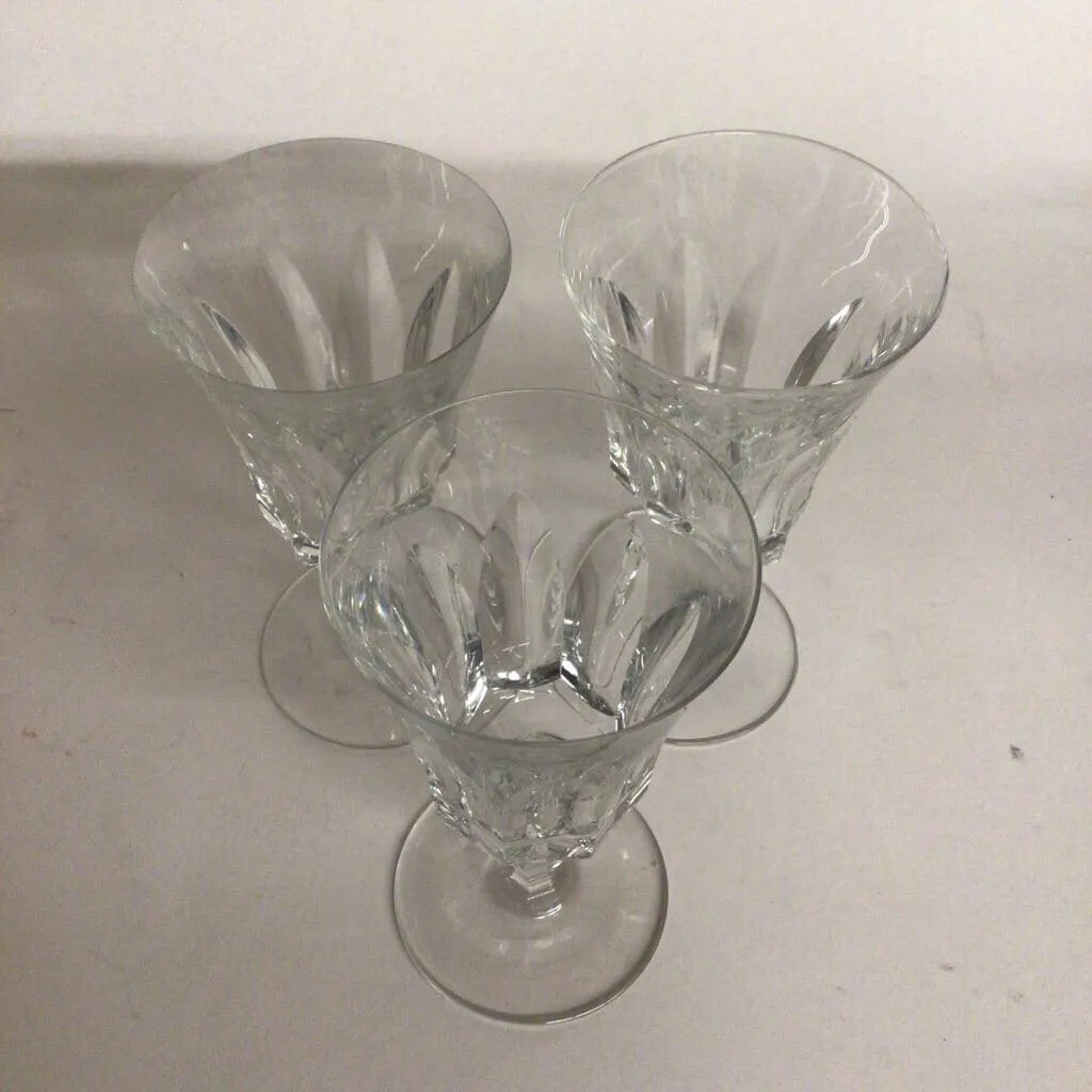 3 Baccarat Polignac Large Cordials