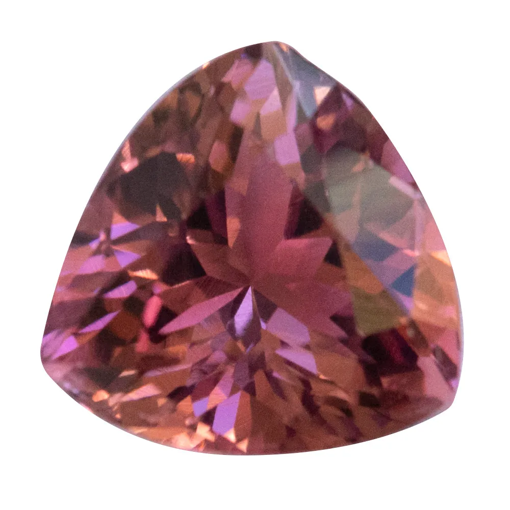 3.59CT TRILLION AFGHAN TOURMALINE, RASPBERRY PINK, UNTREATED, 9.99X9.8MM