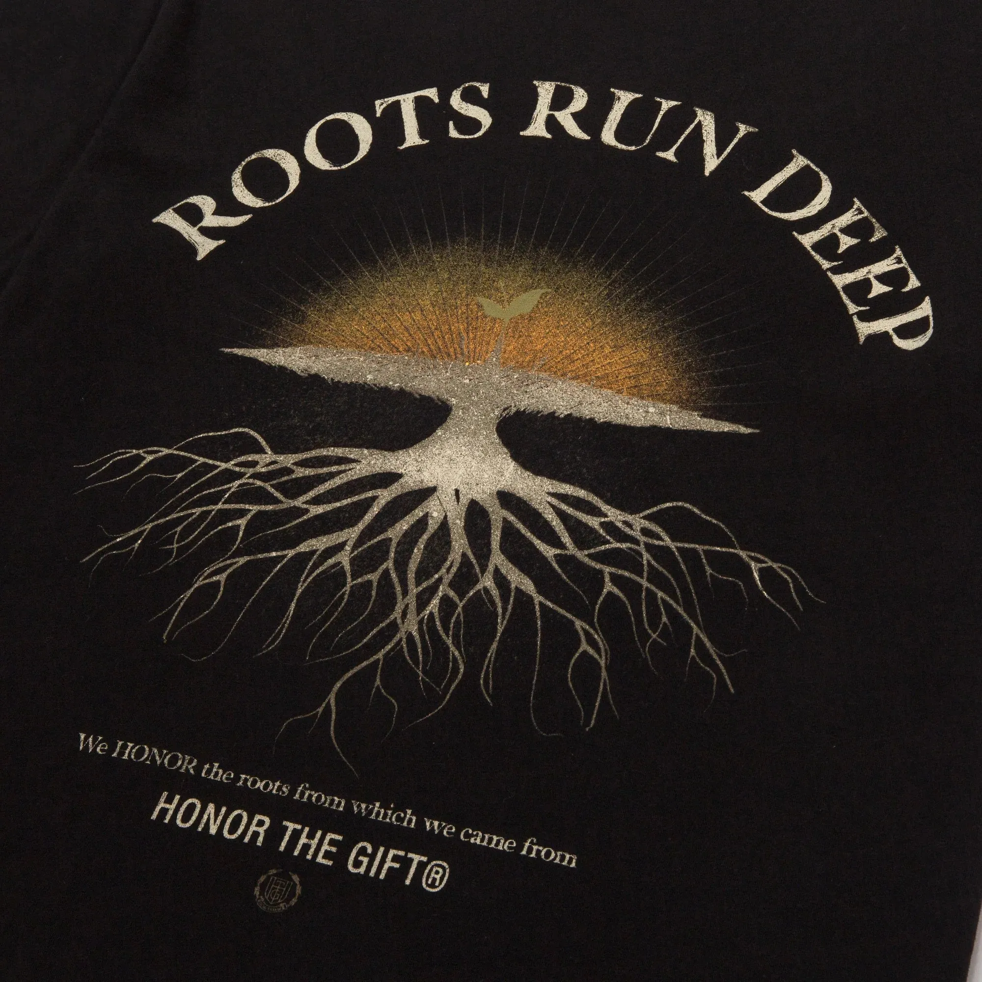 A Spring Roots Run Deep SS Tee Black