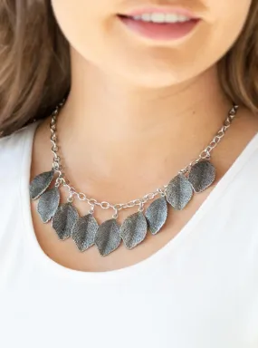 A True Be-LEAF-er Silver Necklace Set