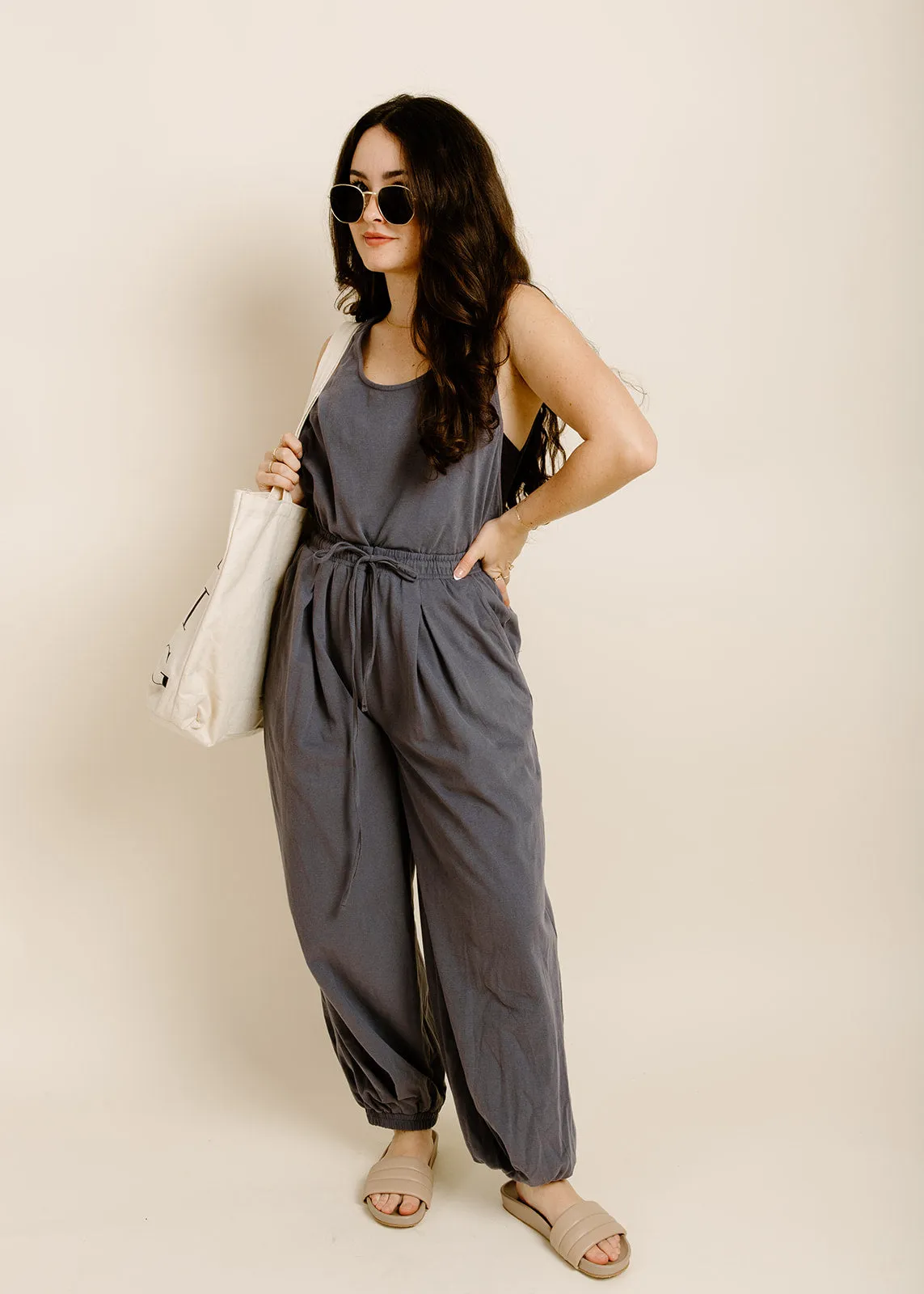 Acadia Jumpsuit - Slate