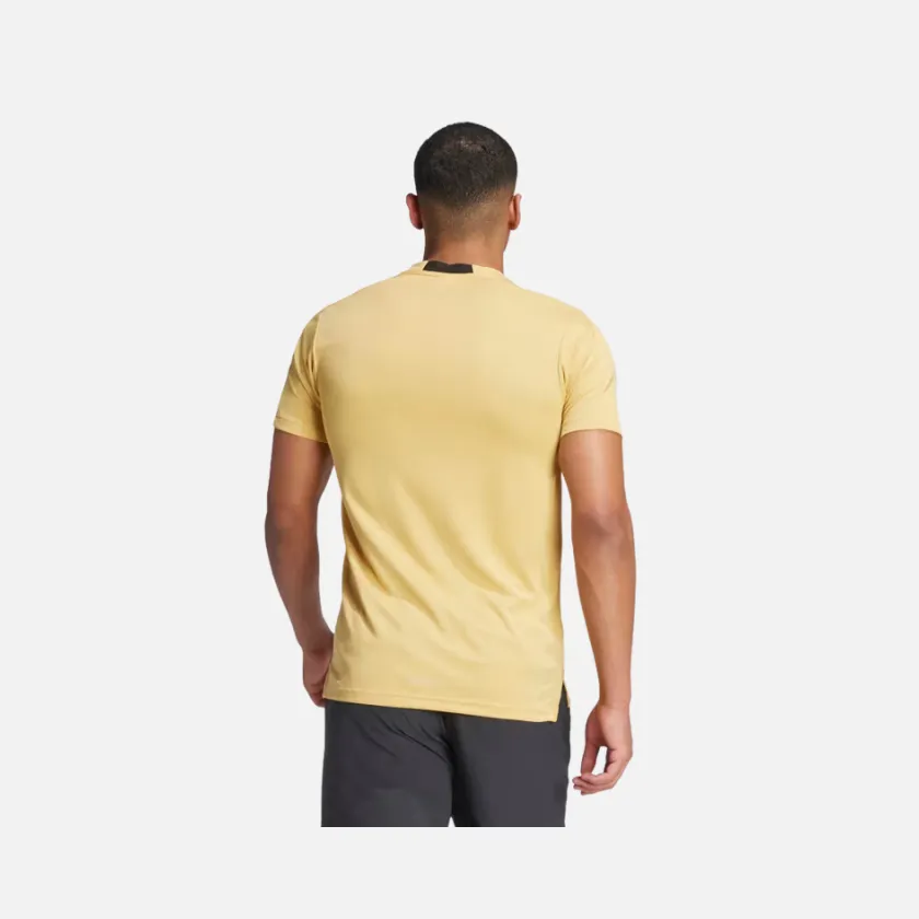 Adidas Designed HIIT Workout Heat.Rdy Men's Training T-shirt -Oat