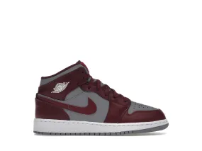 Air Jordan 1 Mid Cherrywood Red (GS)