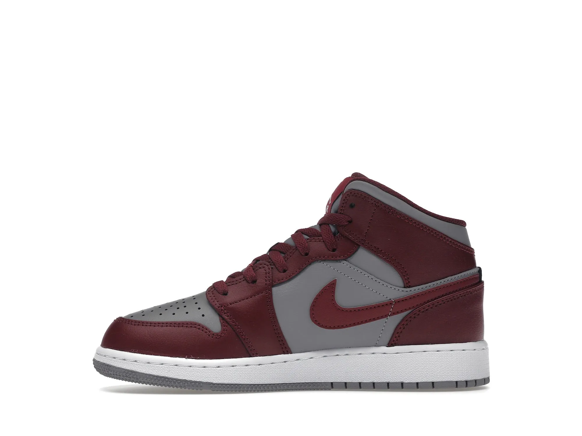 Air Jordan 1 Mid Cherrywood Red (GS)