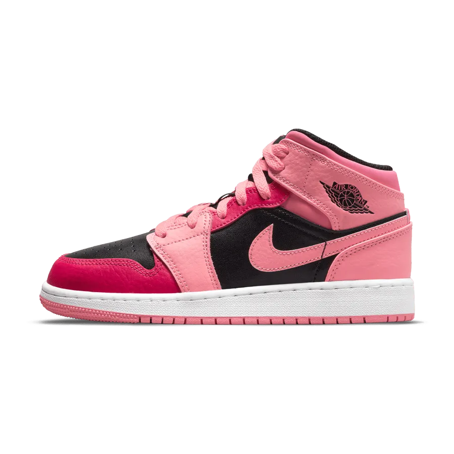 Air Jordan 1 Mid GS 'Coral Chalk'