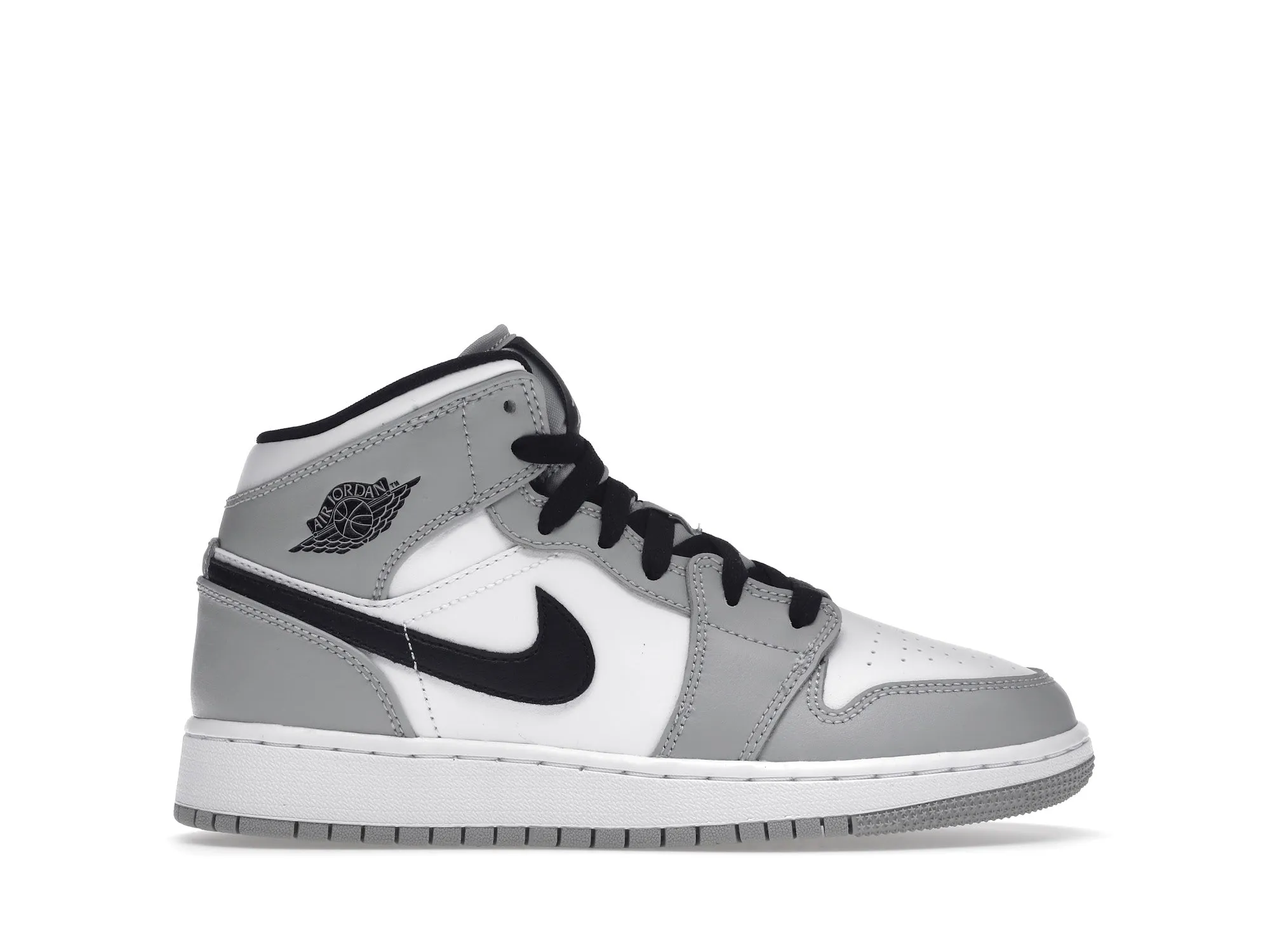 Air Jordan 1 Mid Light Smoke Grey (GS)