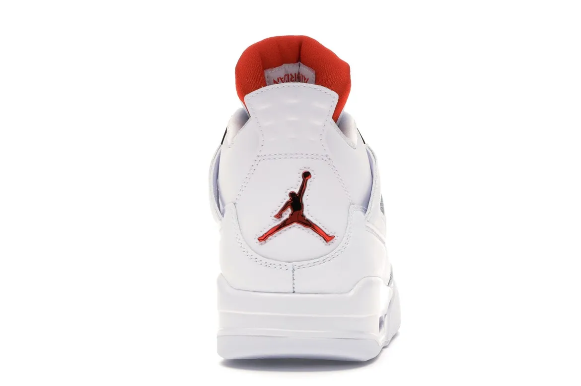 Air Jordan Retro 4 Metallic Orange