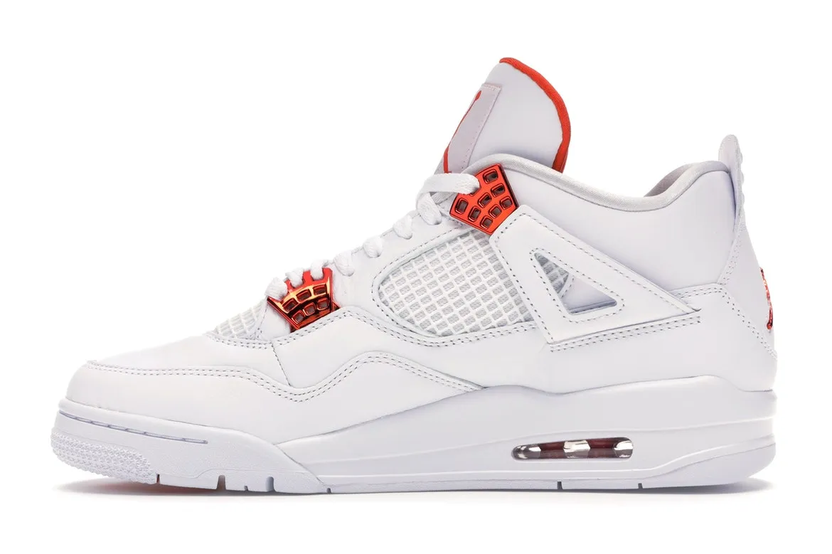 Air Jordan Retro 4 Metallic Orange