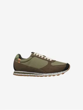 Alta Vibram Men's Organic Cotton Canvas Sneakers | Olive