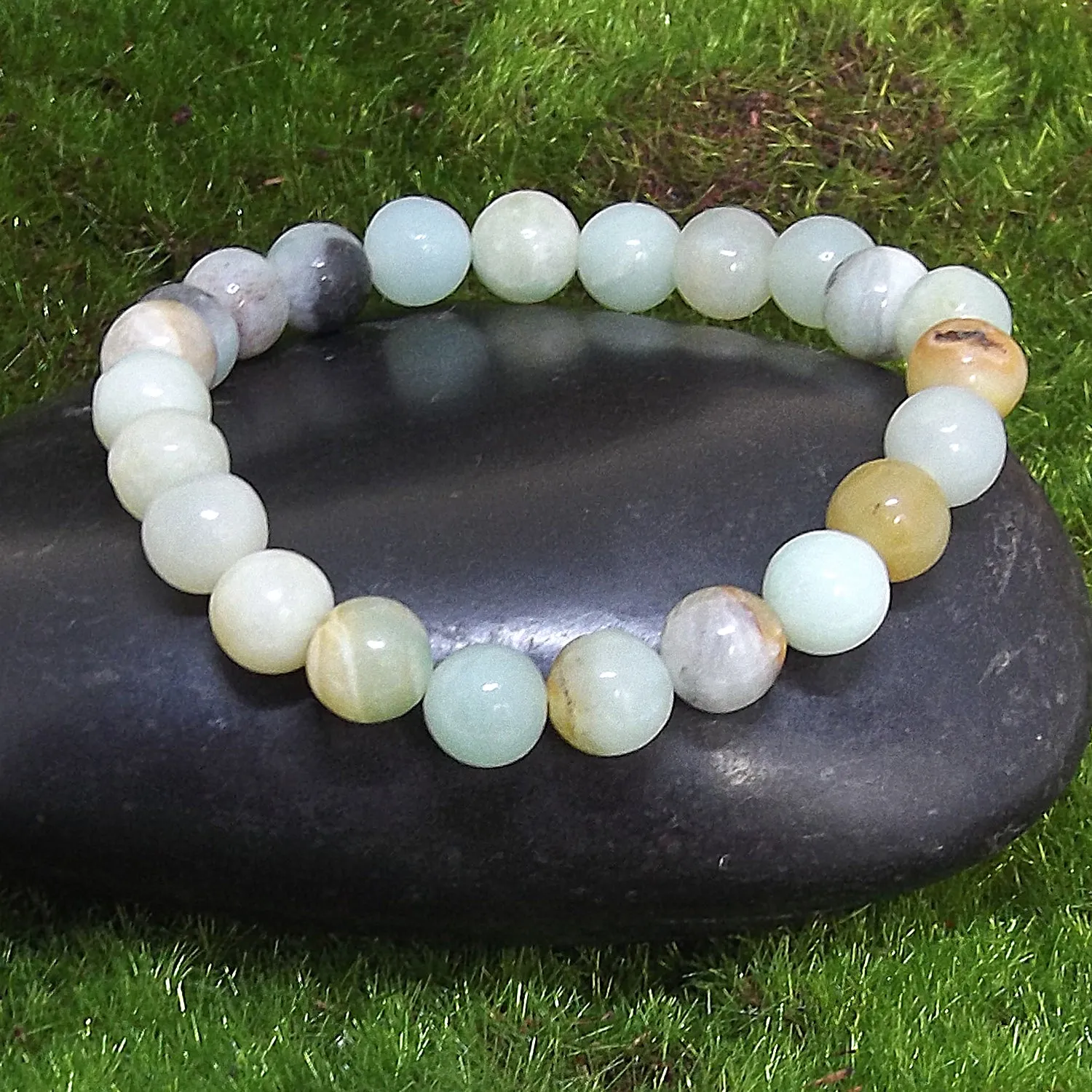 Amazonite Gemstone Healing Bracelet For Harmony