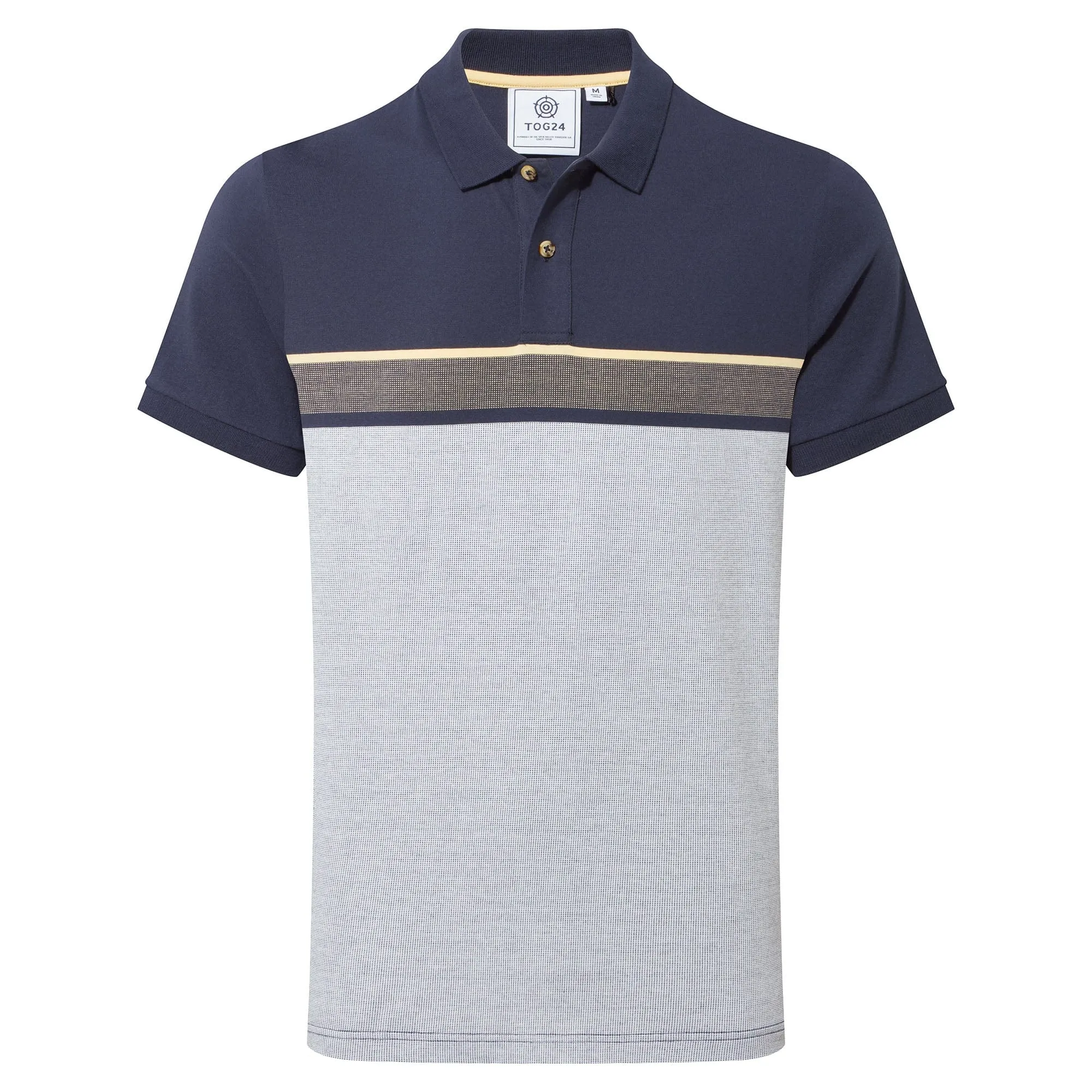 Anwick Mens Polo Shirt - Dark Indigo