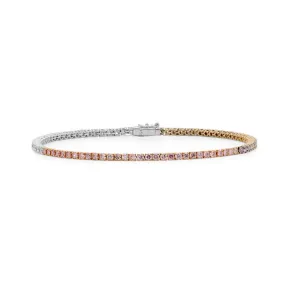 Argyle Diamond Tennis Bracelet