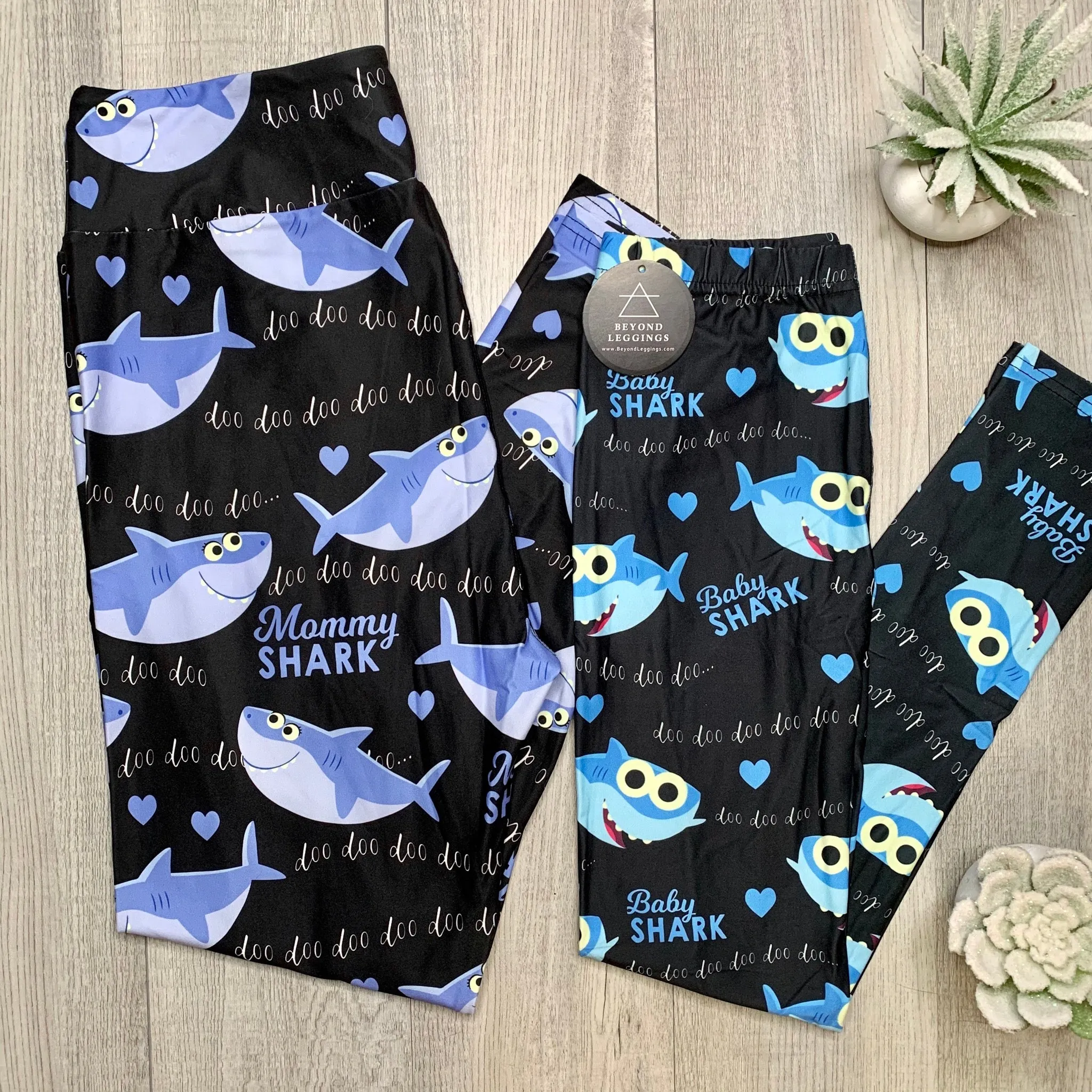 Baby Shark Soft Leggings