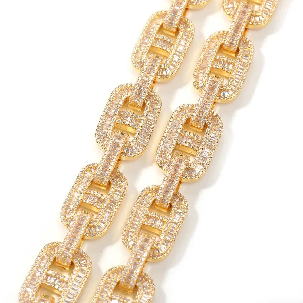 Baguette Cuban Links Chain