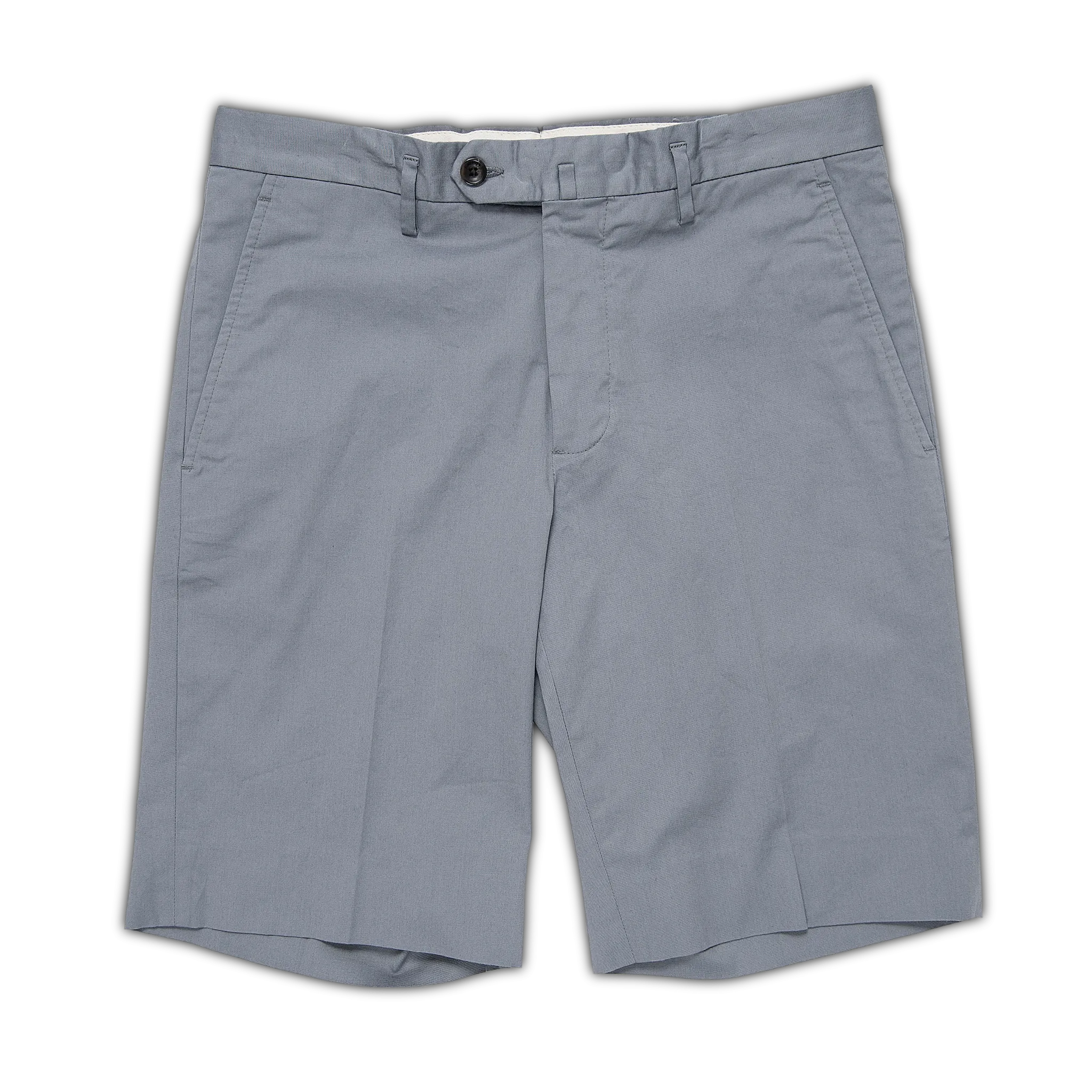 Bazile  bermuda shorts in stretch gabardine cotton (urban grey)