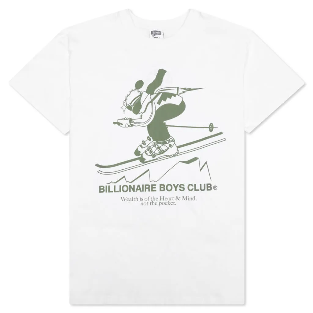 BB Ski S/S Tee - White