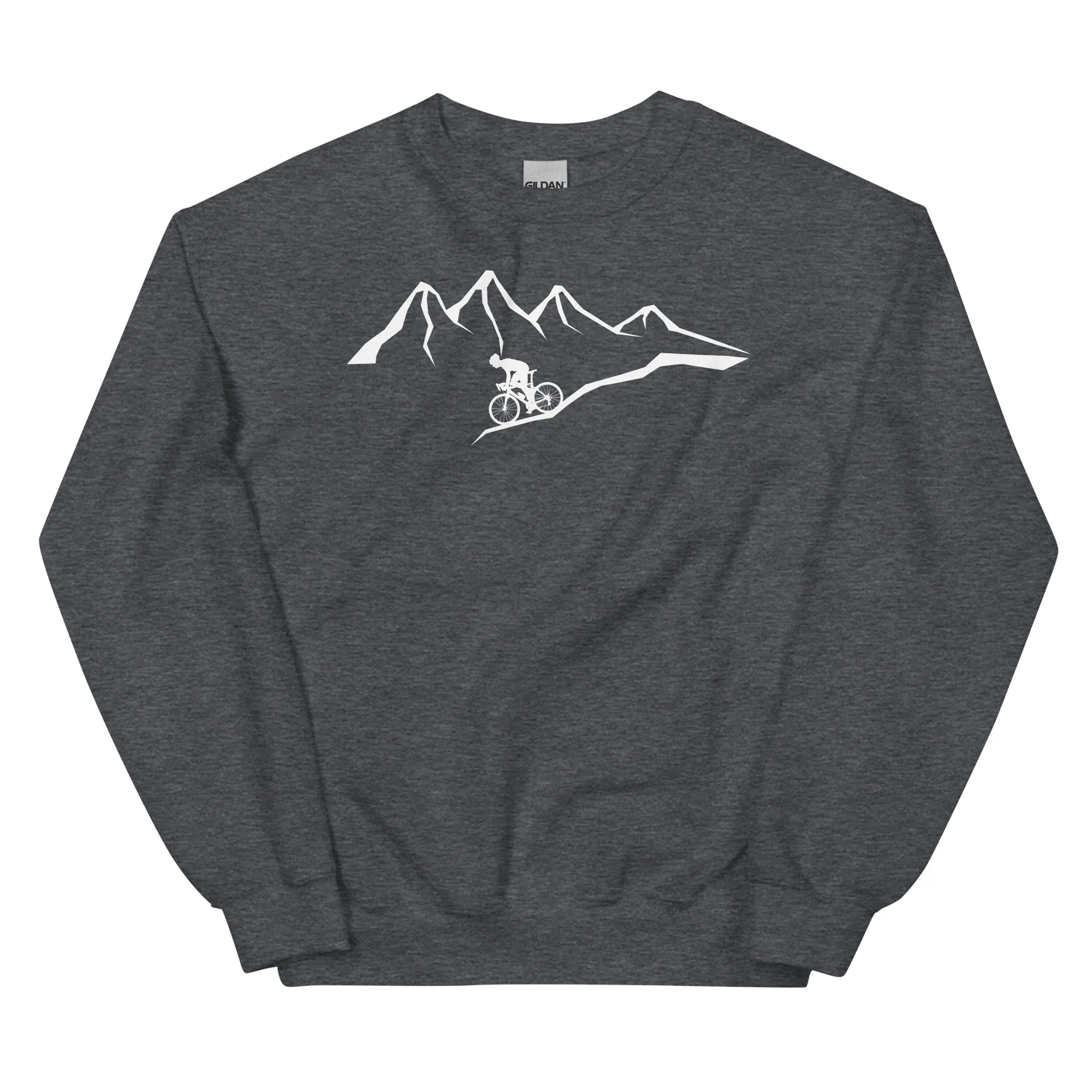 Berge - Radfahren - (F) (14) - Unisex Crew Neck Sweatshirt | Gildan 18000