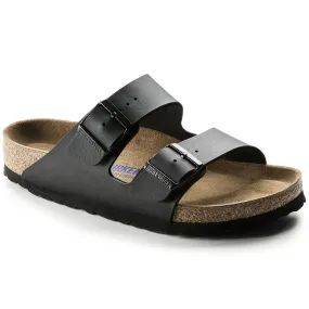 BIRKENSTOCK Arizona Soft Footbed Birko-FlorNarrow Fit Black