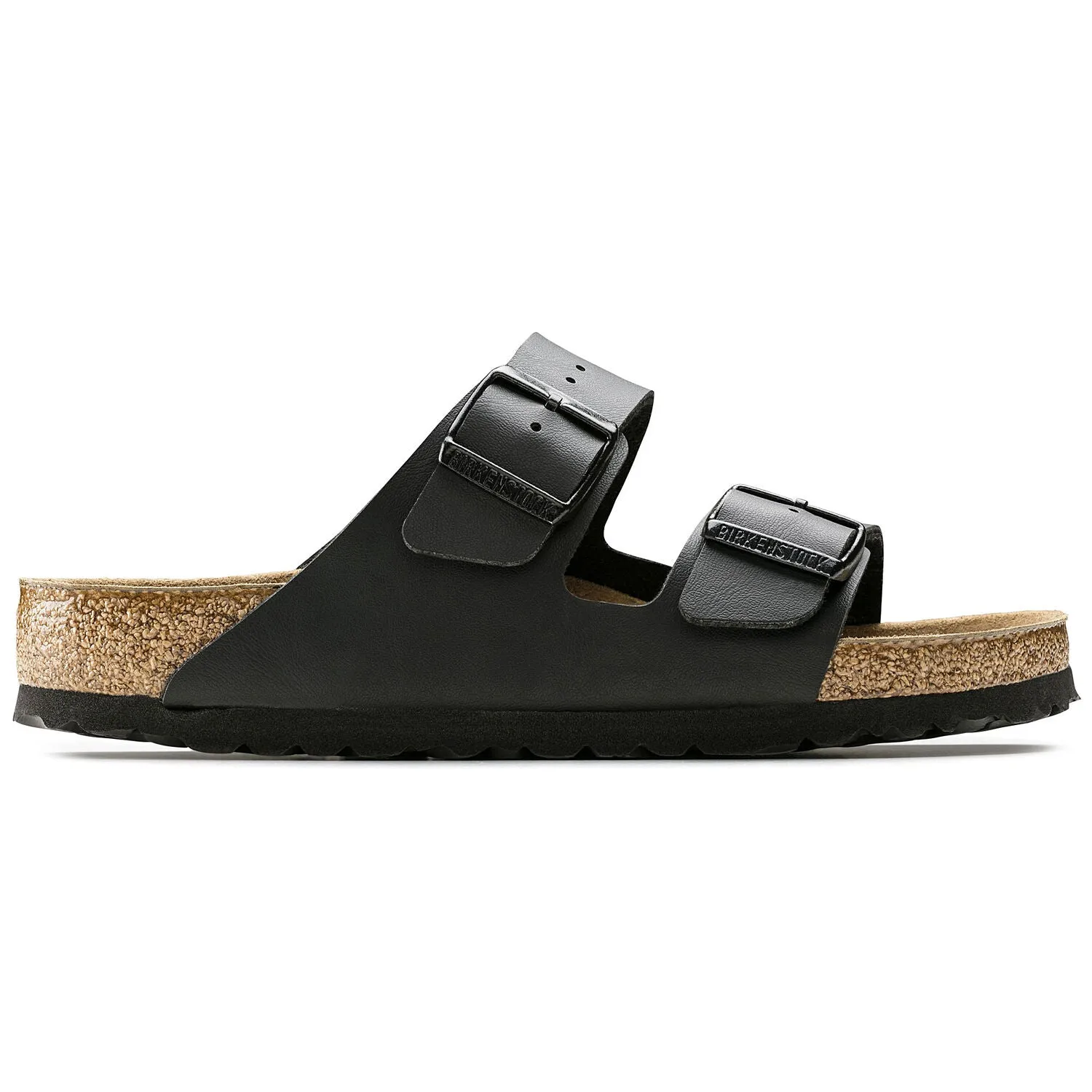 BIRKENSTOCK Arizona Soft Footbed Birko-FlorNarrow Fit Black