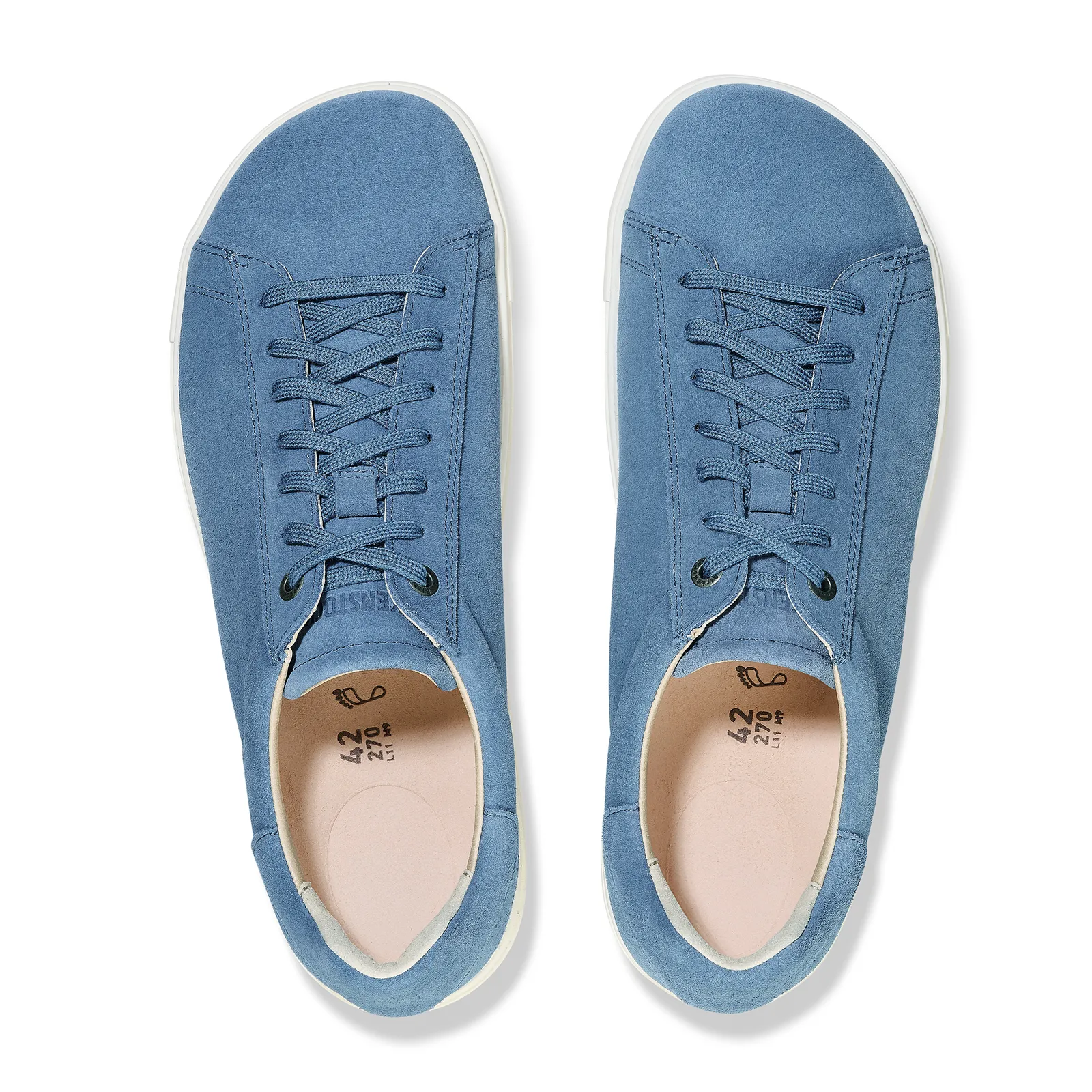 Birkenstock Bend Narrow Sneaker (Women) - Elemental Blue Suede