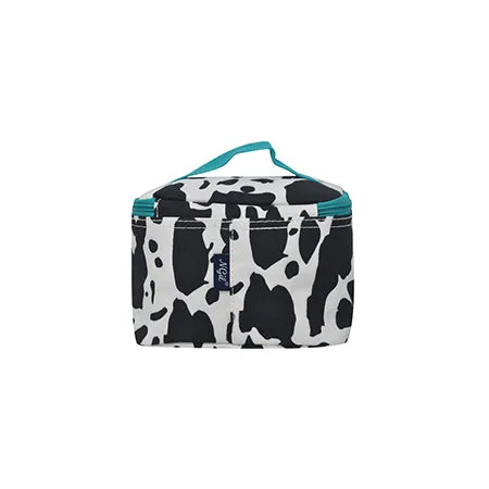 Black Cow Turquoise NGIL Cosmetic Case