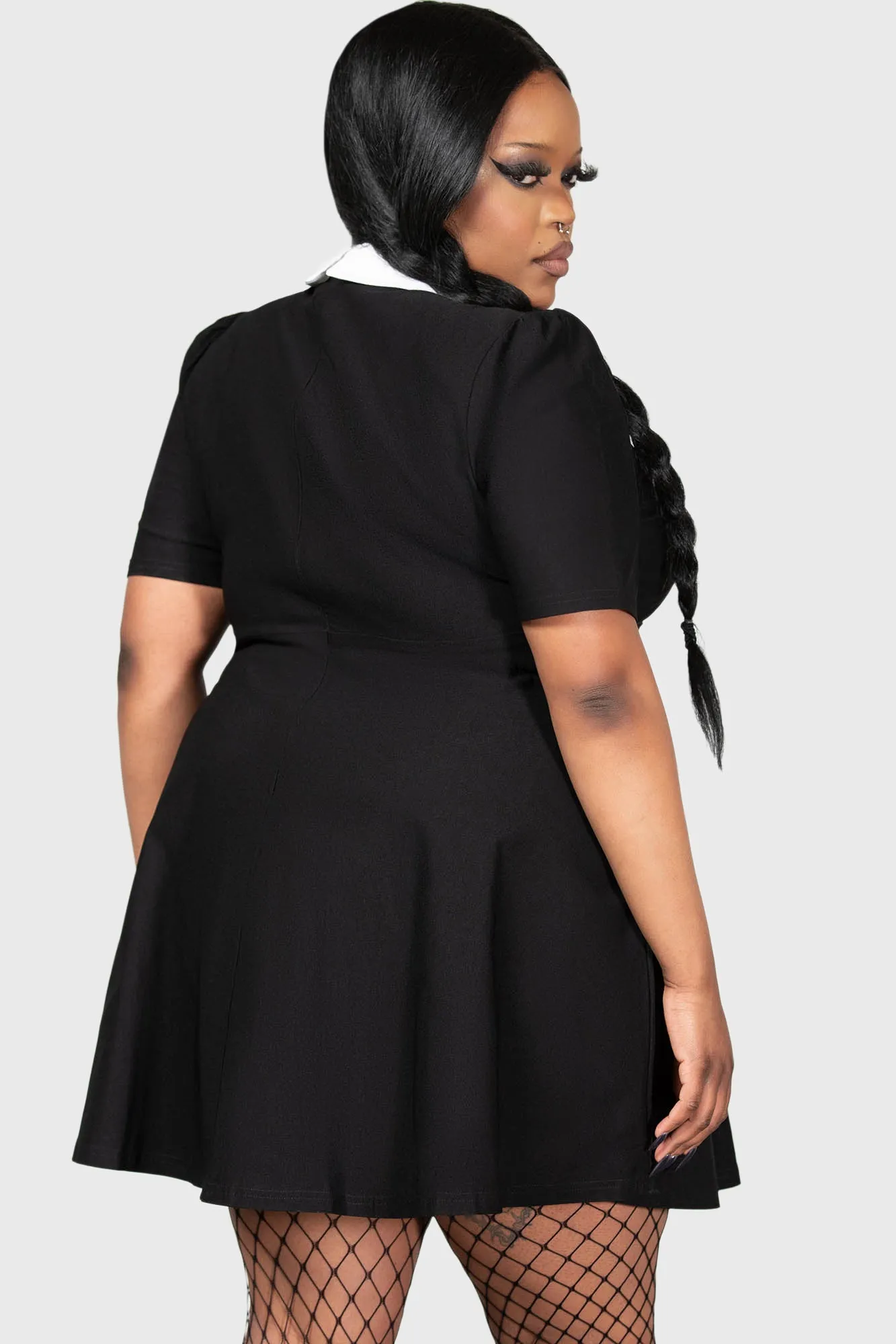 Blackest Heart Skater Dress [PLUS]