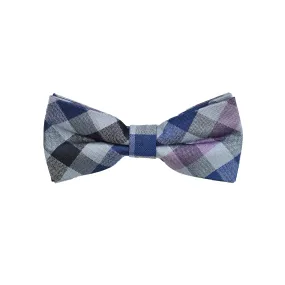 Bow Tie - Pink Multi Checkered