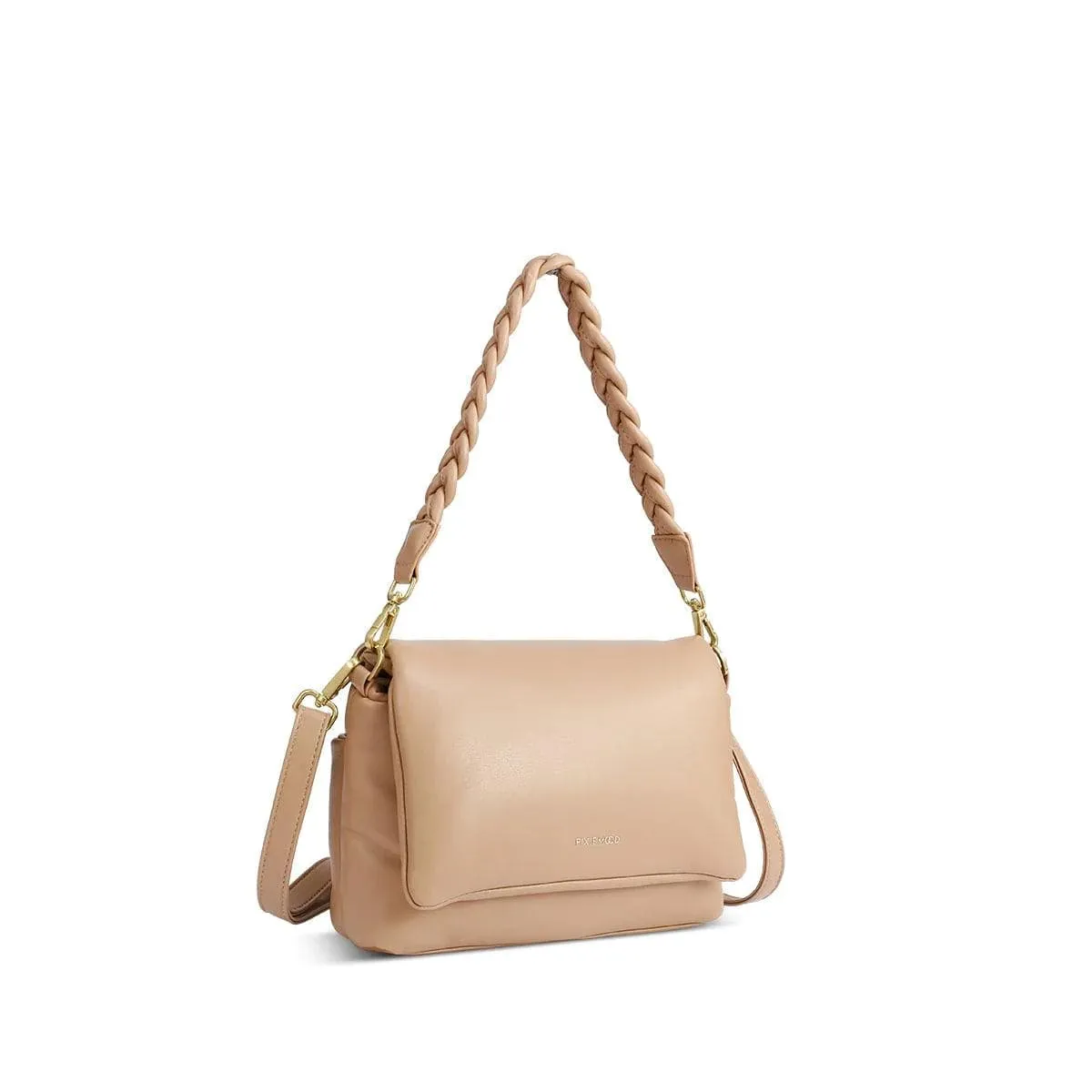 Bubbly Small Vegan Leather Shoulder Bag | Multiple Colours