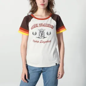 Camp Dagobah Retro Women's Raglan