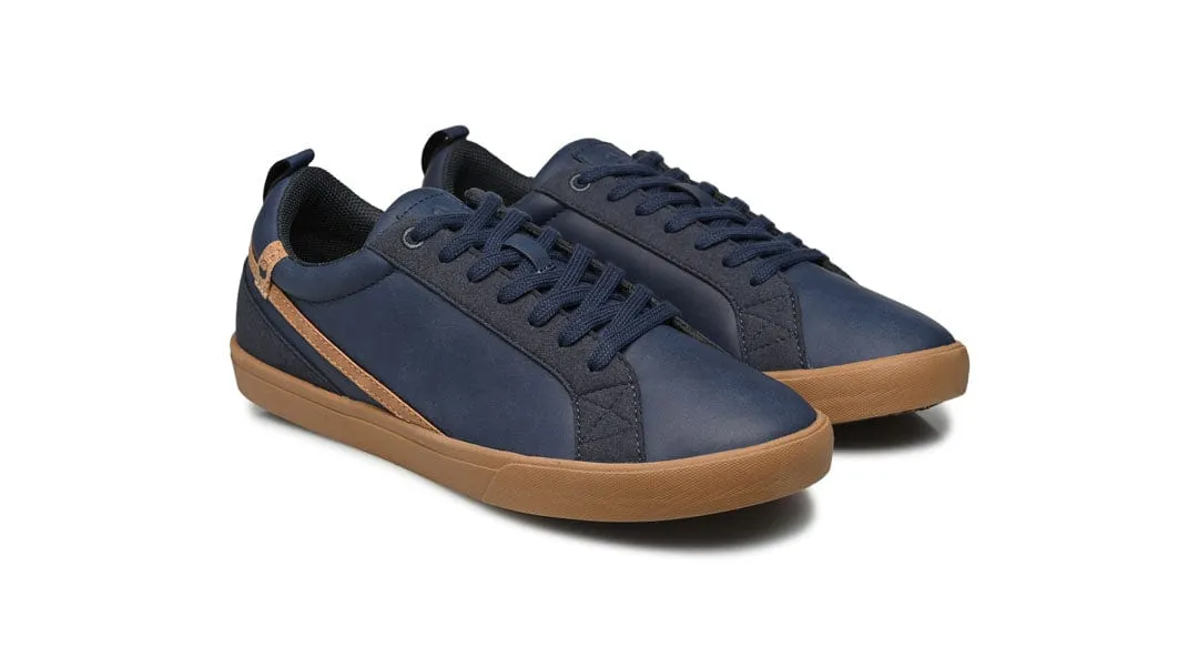 Cannon VL Men's Vegan Leather Sneakers | Navy