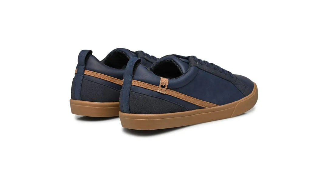 Cannon VL Men's Vegan Leather Sneakers | Navy