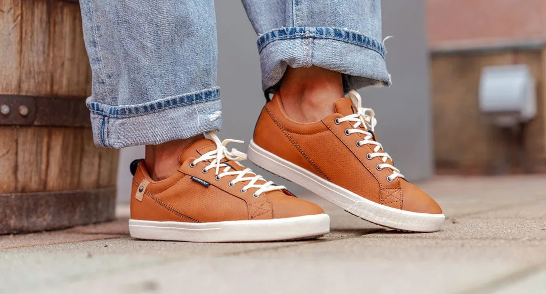 Cannon Women's Waterproof Recycled Sneakers | Caramel