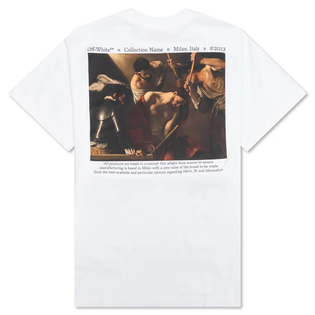 Caravaggio Crownin Skate S/S Tee - White/Black