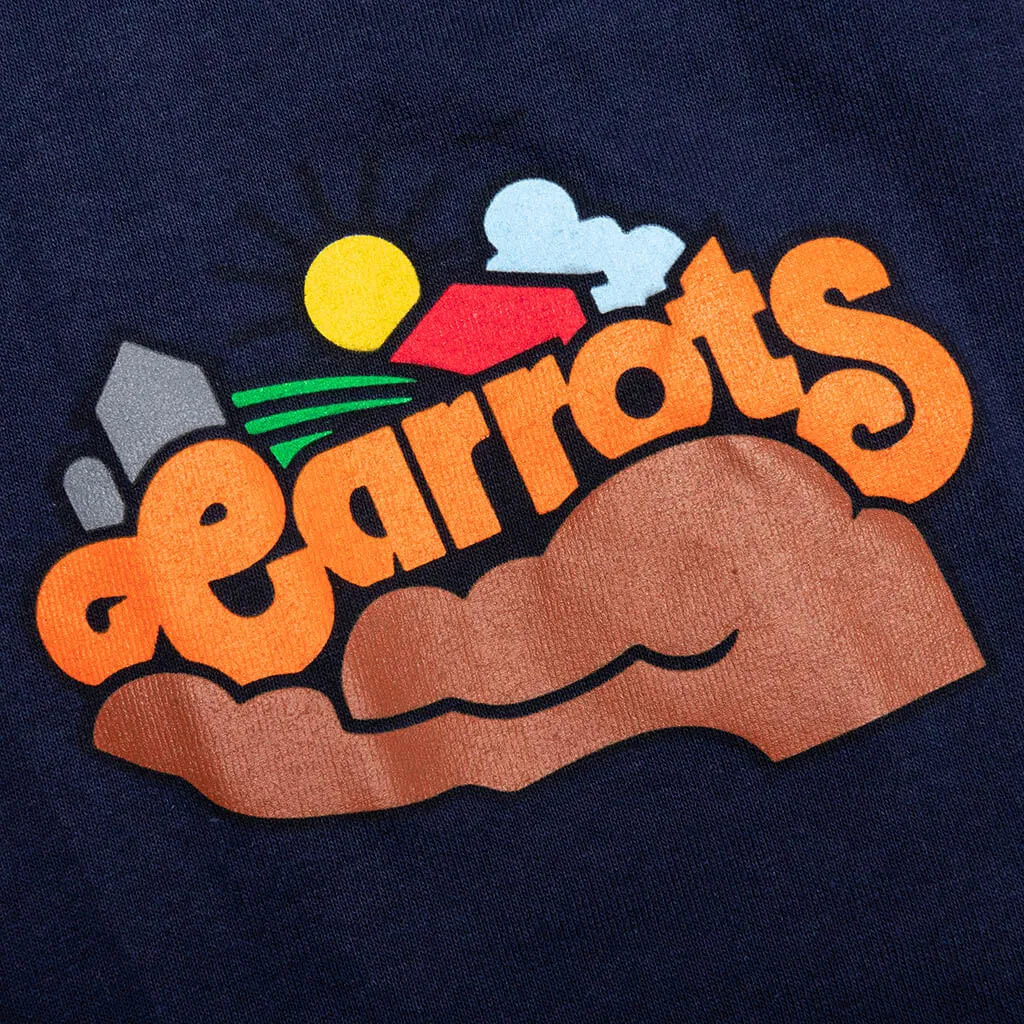 Carrots By Anwar Carrots Varsity Long Sleeve - Navy