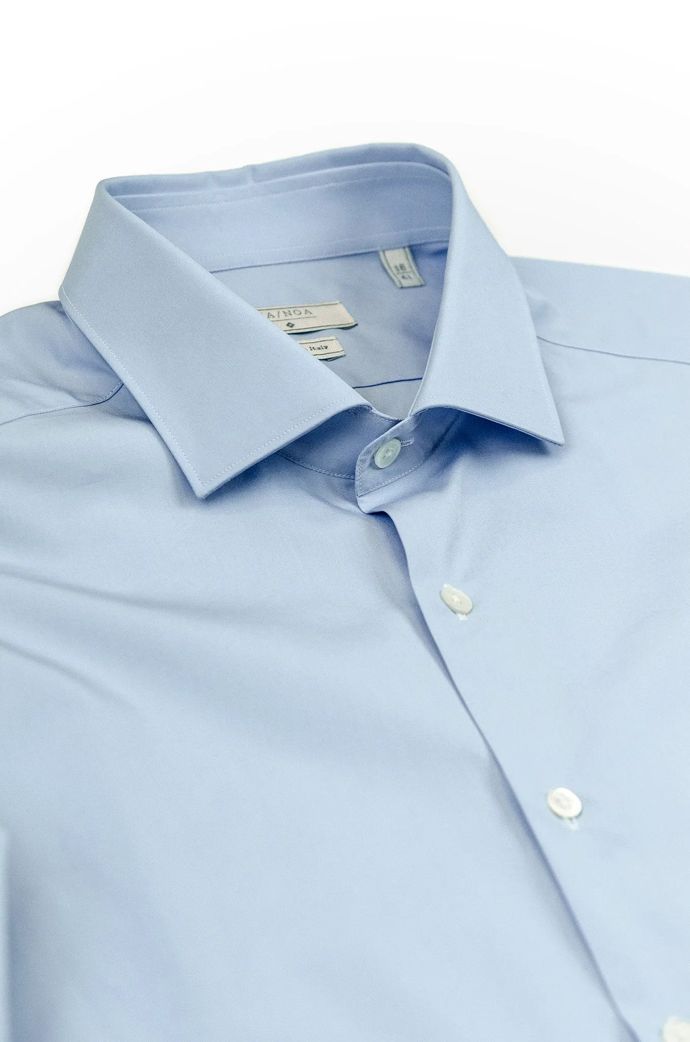 Clamenc shirt cotton popeline (sky blue)