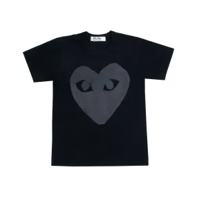 COMME DES GARCONS BLACK ON BLACK T-SHIRT