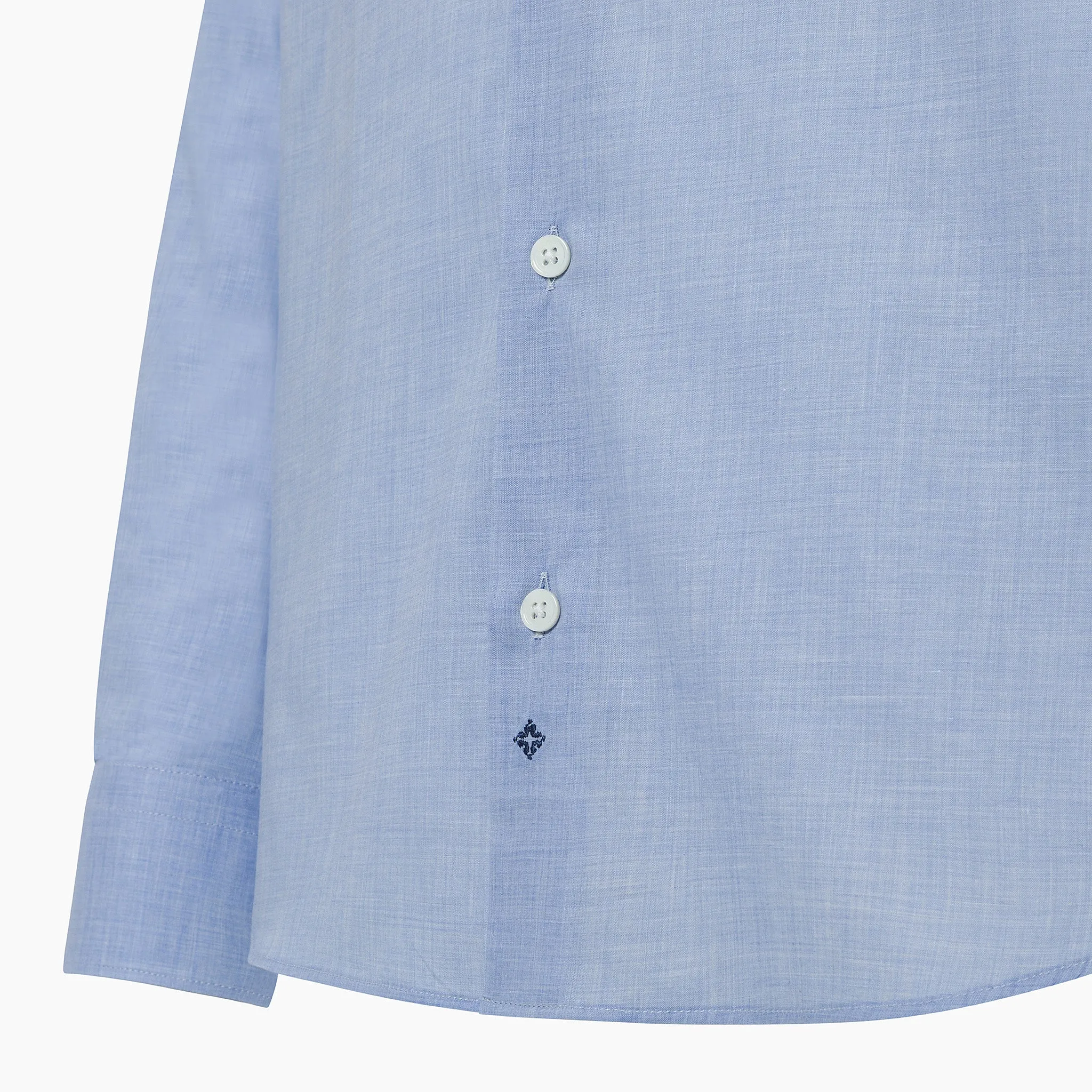 Conrad shirt in Voile Cotton Melange