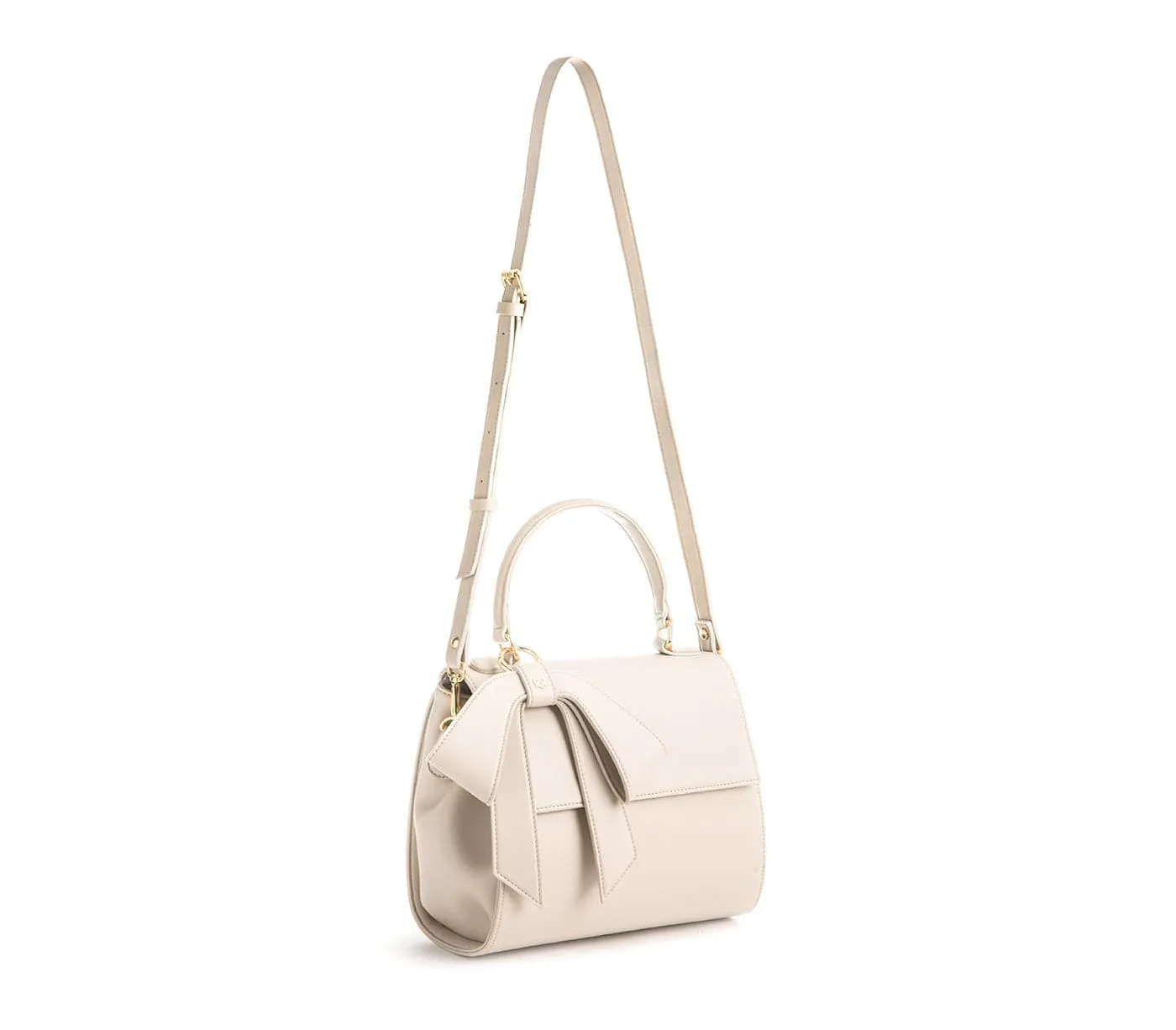 Cottontail Vegan Leather Handbag | Ecru