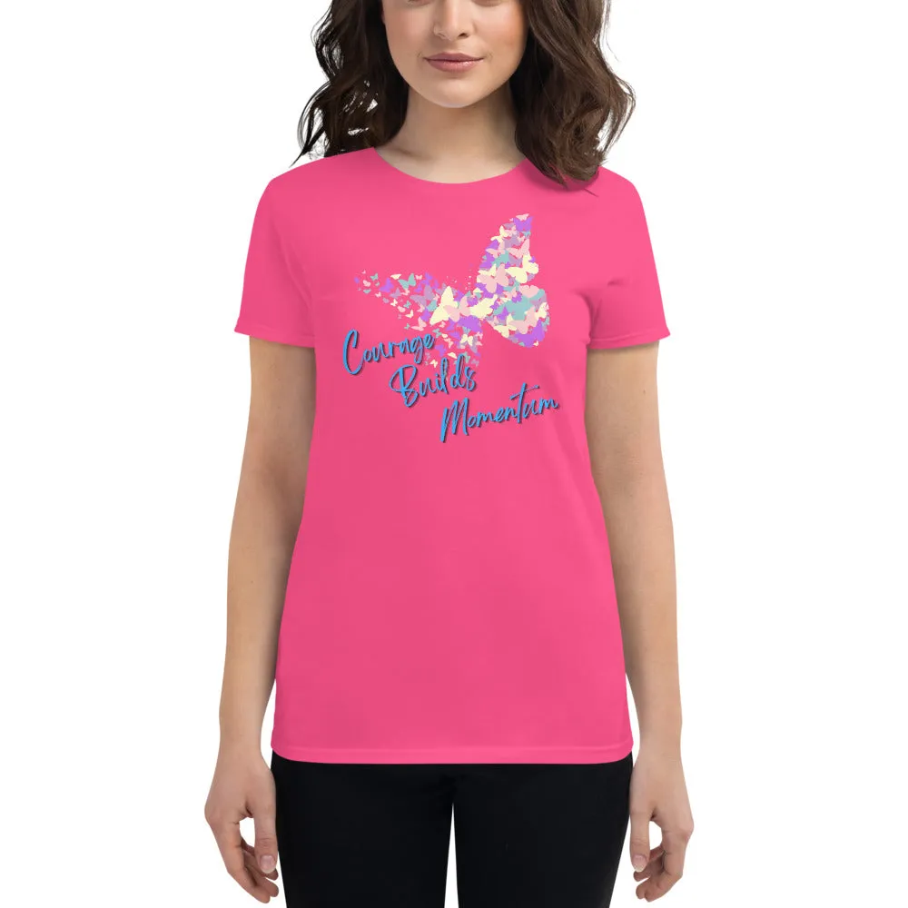 Courage Builds Momentum T-shirt