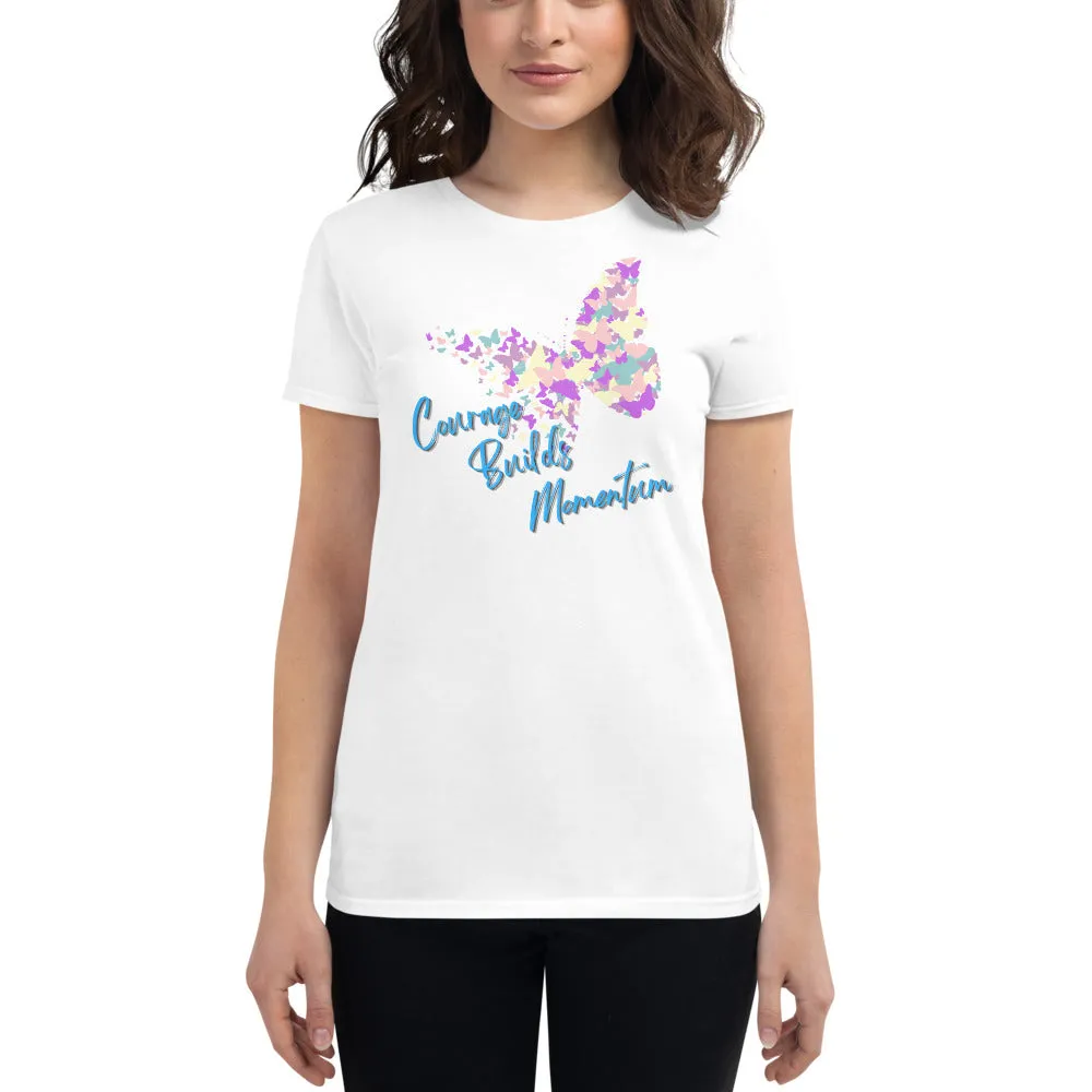 Courage Builds Momentum T-shirt