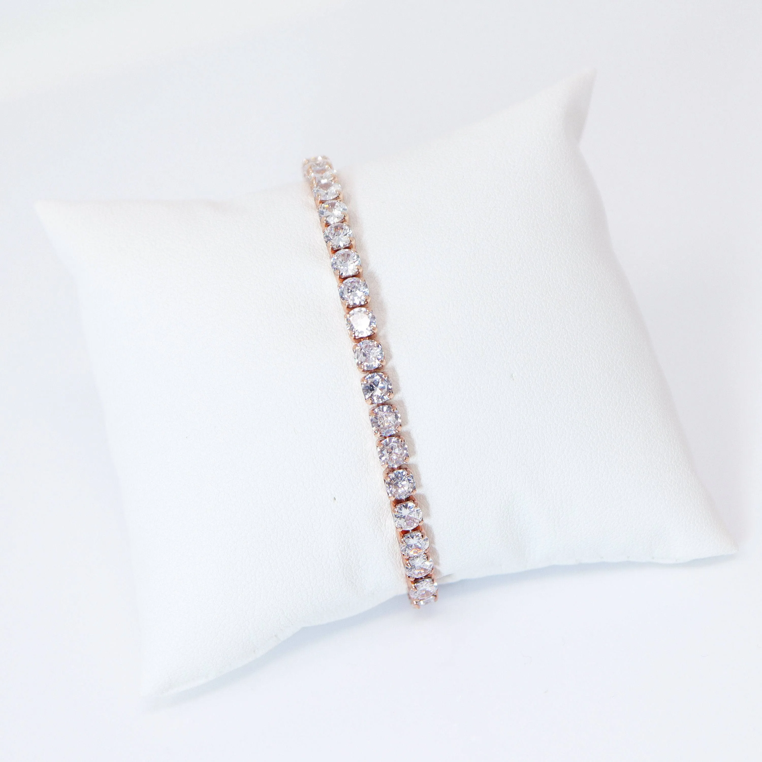 Cubic Zirconia Diamond Crystal Bracelet, Diamond Bracelet, Bridal Jewelry, Bridesmaid Gift, Statement Bracelet.