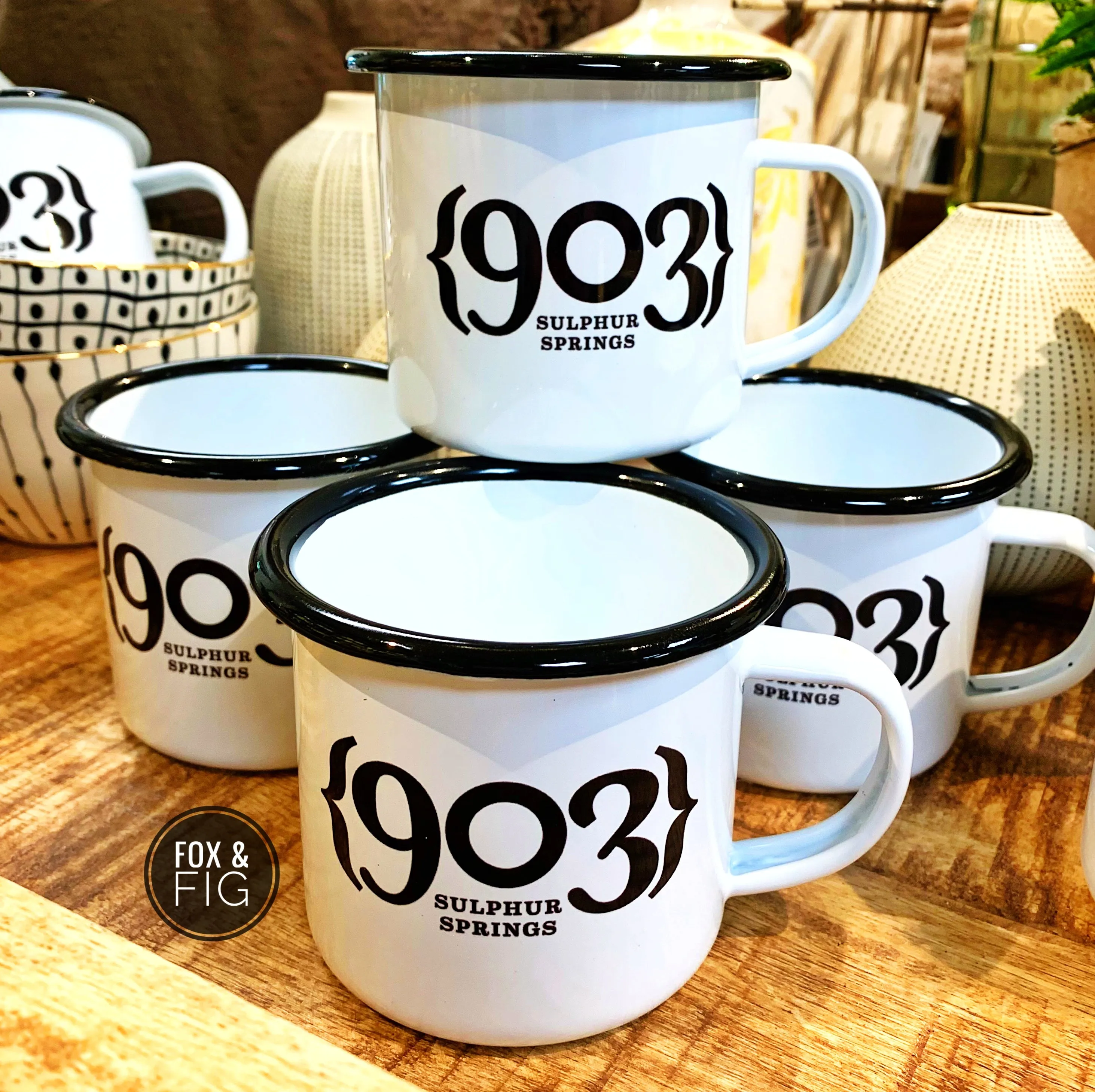 Custom Enamelware and Ceramic Mugs