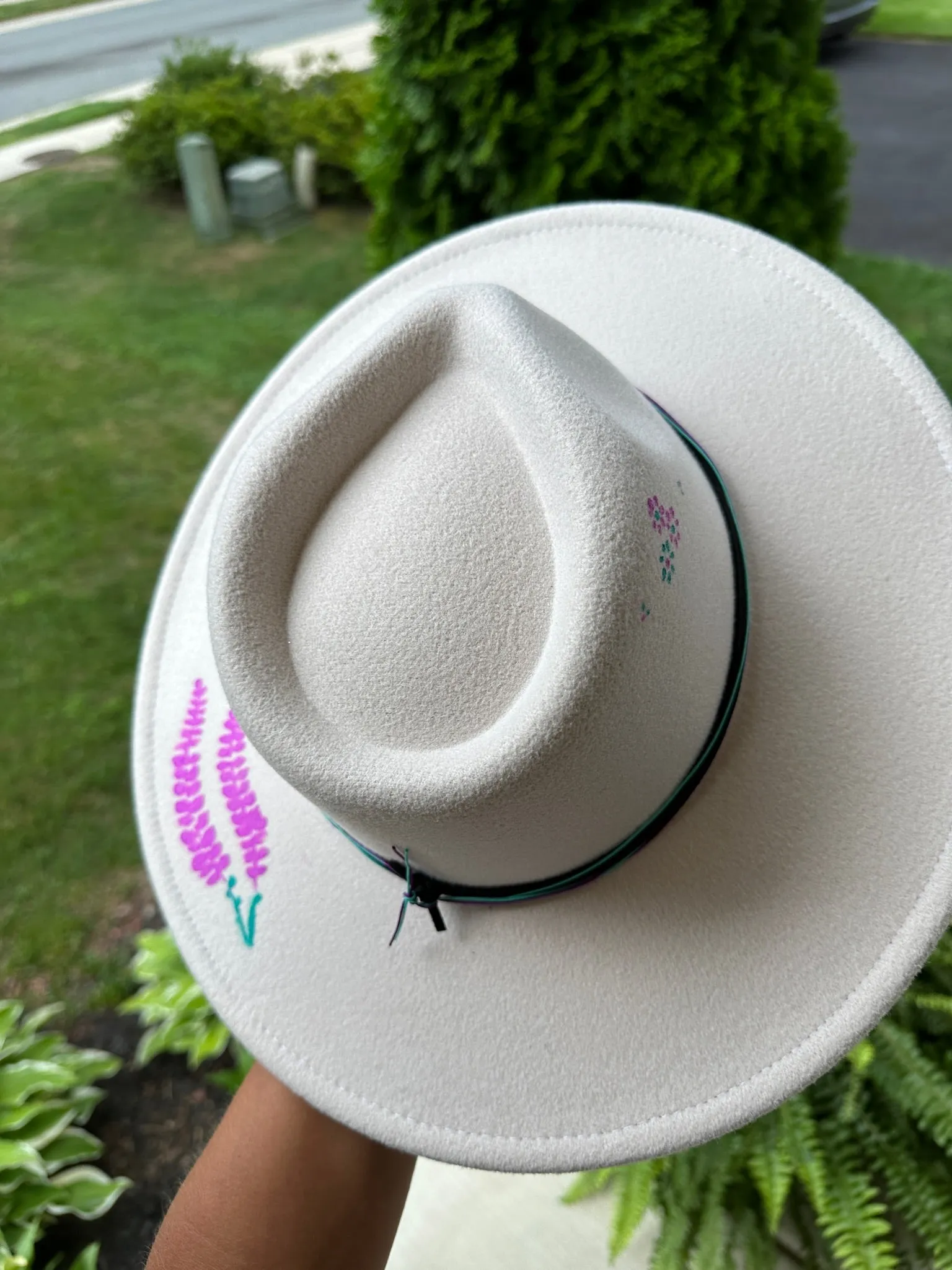 Custom Hat - Cream Fern