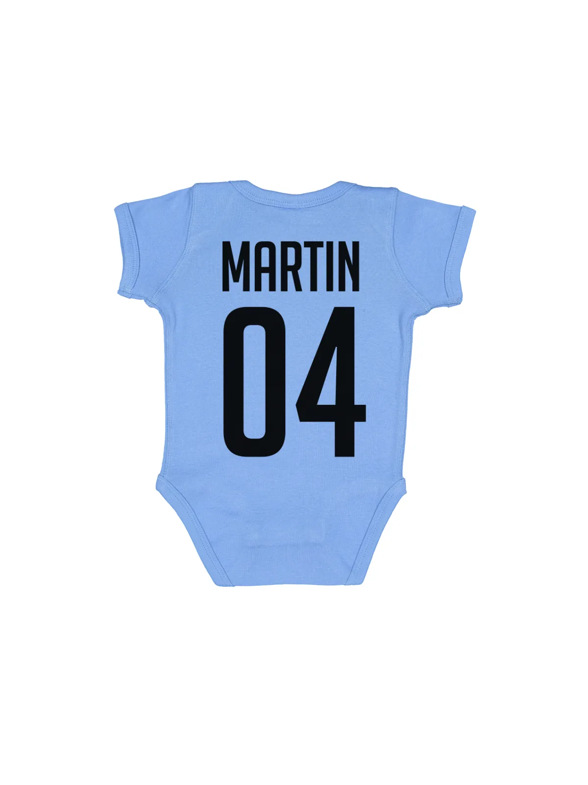 Daddy   Me Matching Jersey Shirts - Carolina Blue