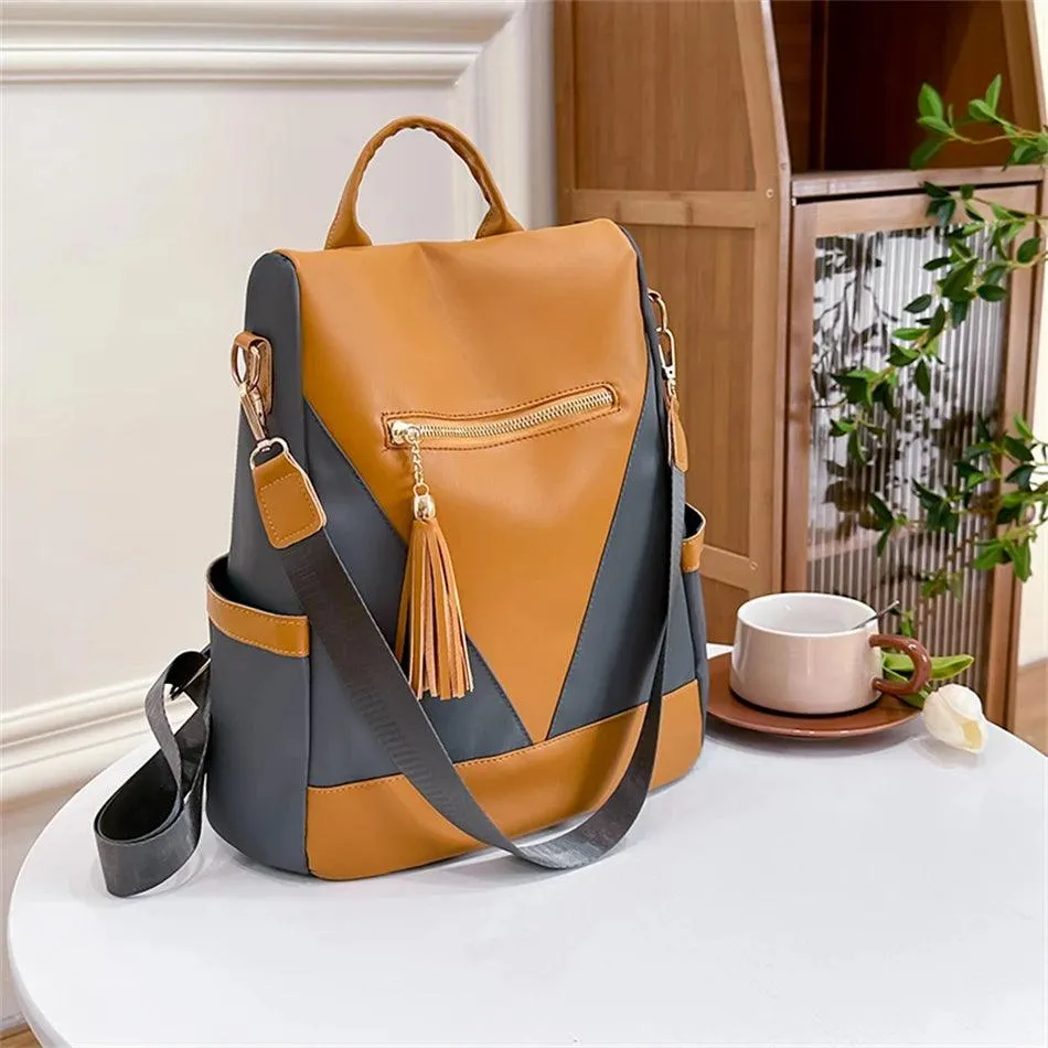 DB1218 Women's Cool Backpack - Fashion Nylon Travel Bag