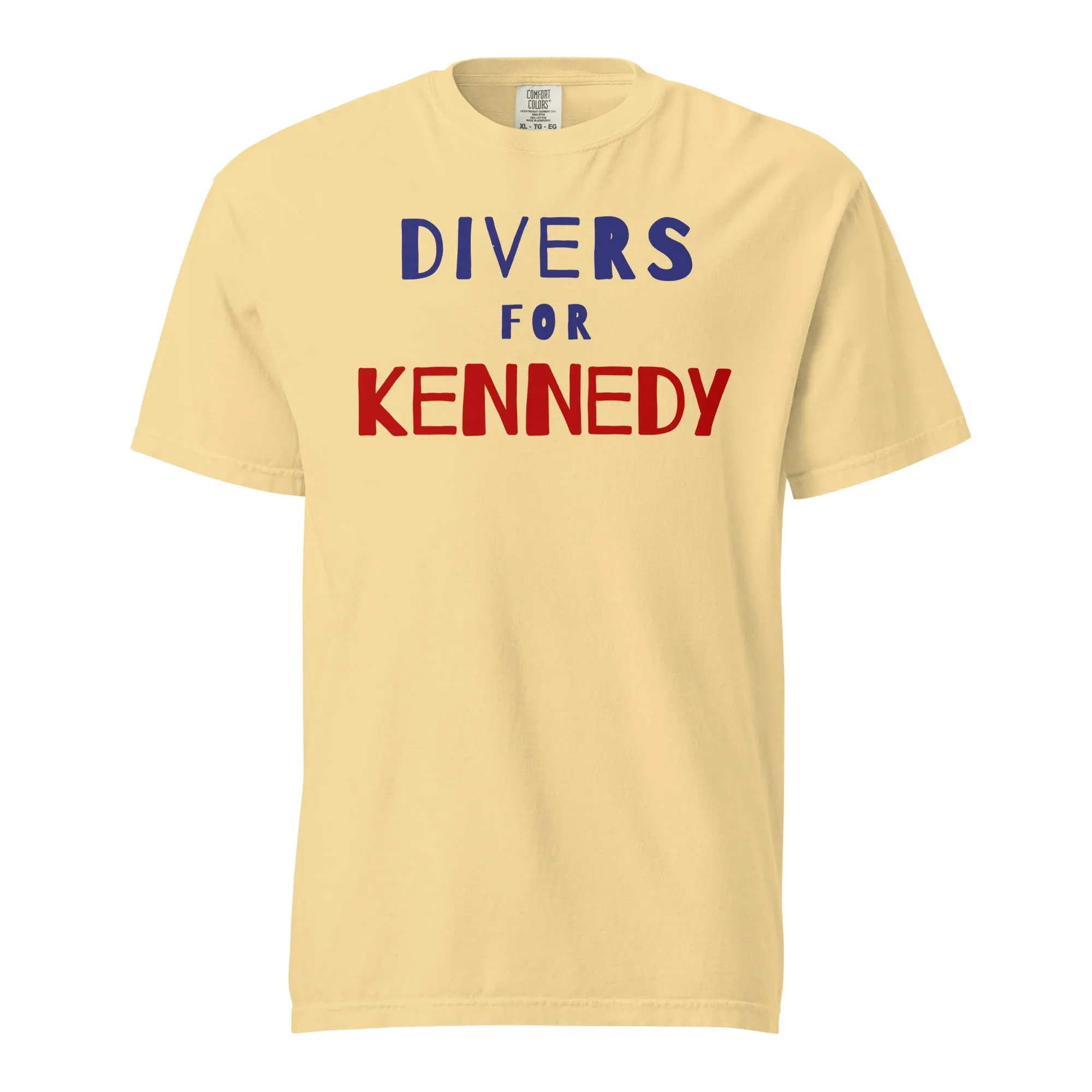 Divers for Kennedy Unisex Heavyweight Tee